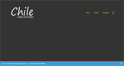 Desktop Screenshot of chiledesconocido.cl